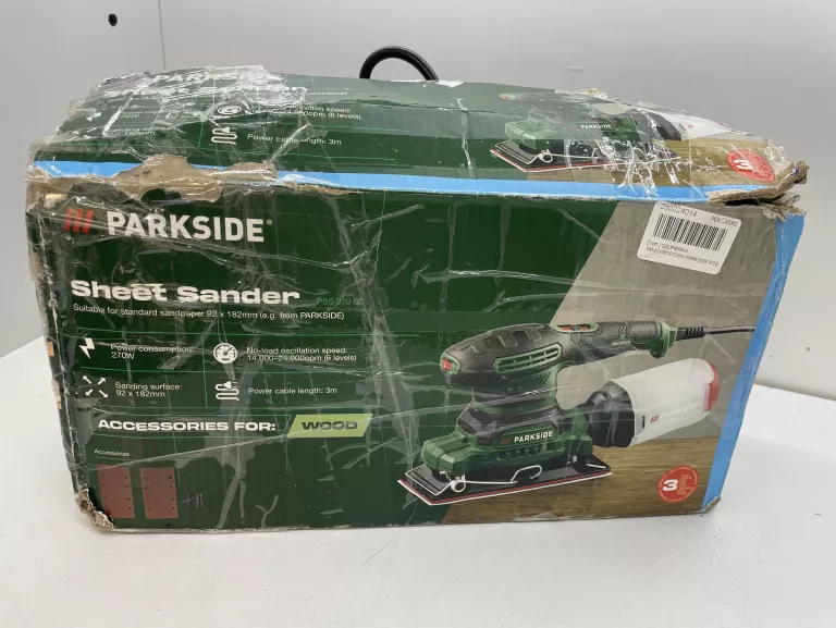 SZLIFIERKA MIMOŚRODOWA PARKSIDE PSS 270 C3