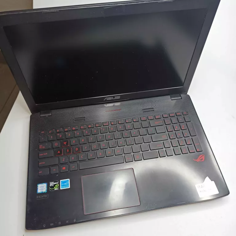 LAPTOP ASUS GL552VW / I7 / 6700HQ / 16 GB / ŁADOWARKA