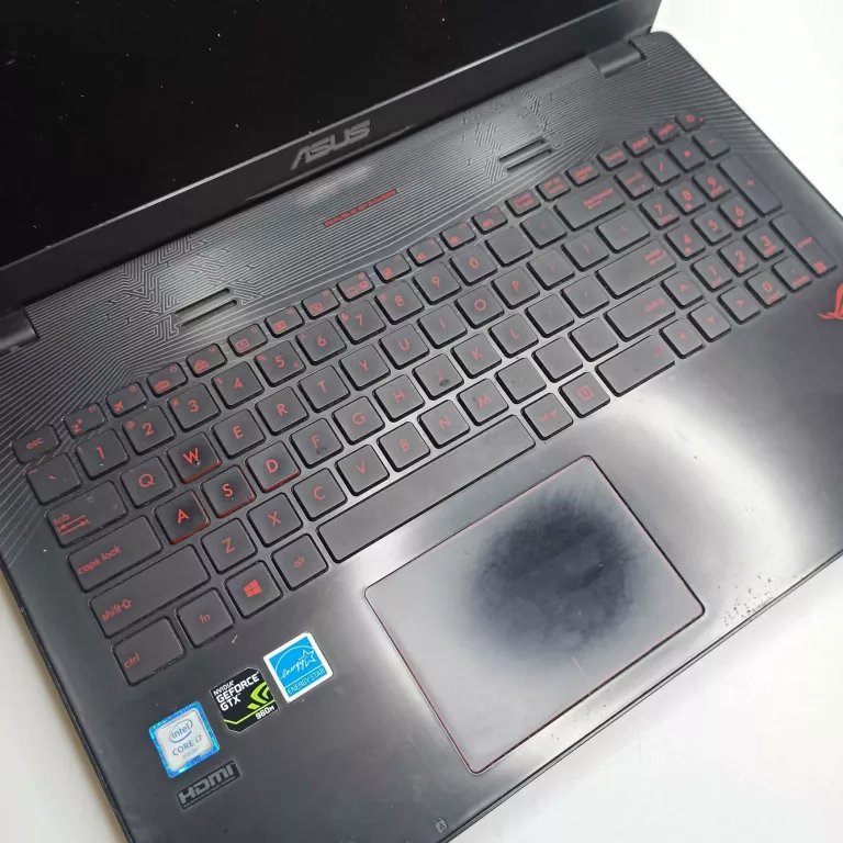 LAPTOP ASUS GL552VW / I7 / 6700HQ / 16 GB / ŁADOWARKA