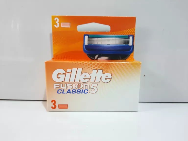 WKŁADY DO MASZYNKI GILLETTE FUSION 5 CLASSIC 3 SZT