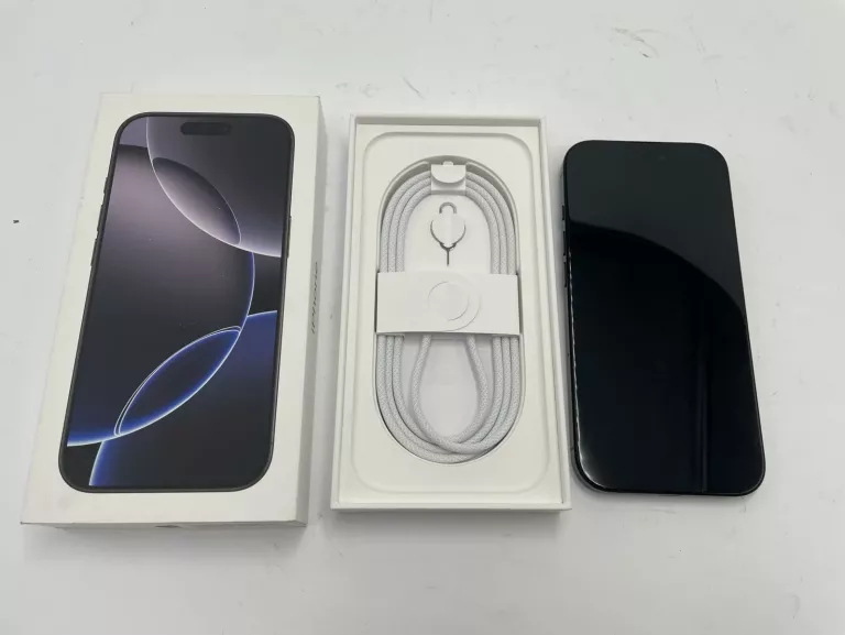 TELEFON IPHONE 16 PRO 8/128GB KOMPLET OPIS!