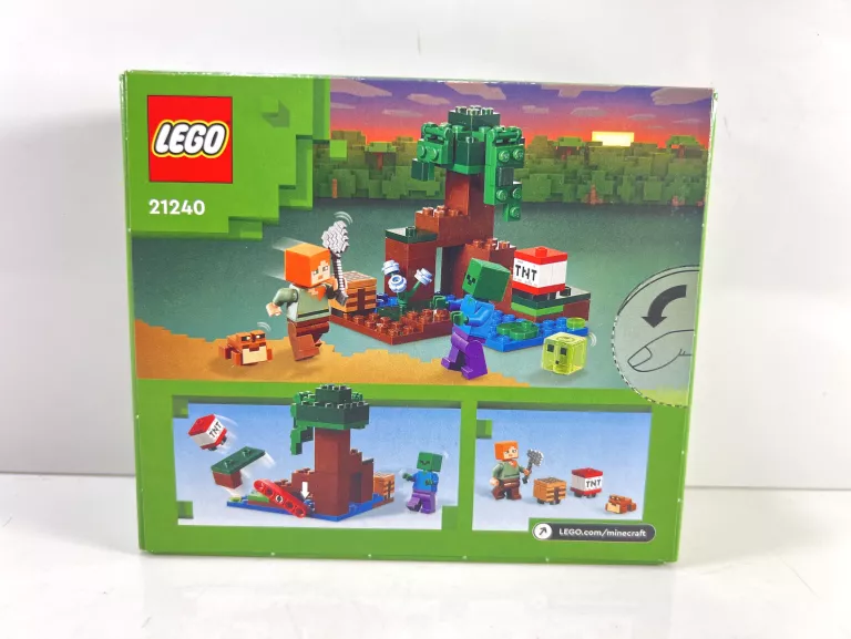 LEGO MINECRAFT 21240 PRZYGODA NA MOKRADŁACH