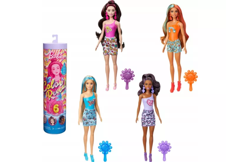 BARBIE COLOR REVEAL LALKA BALETNICA ASORTYMENT HRK17