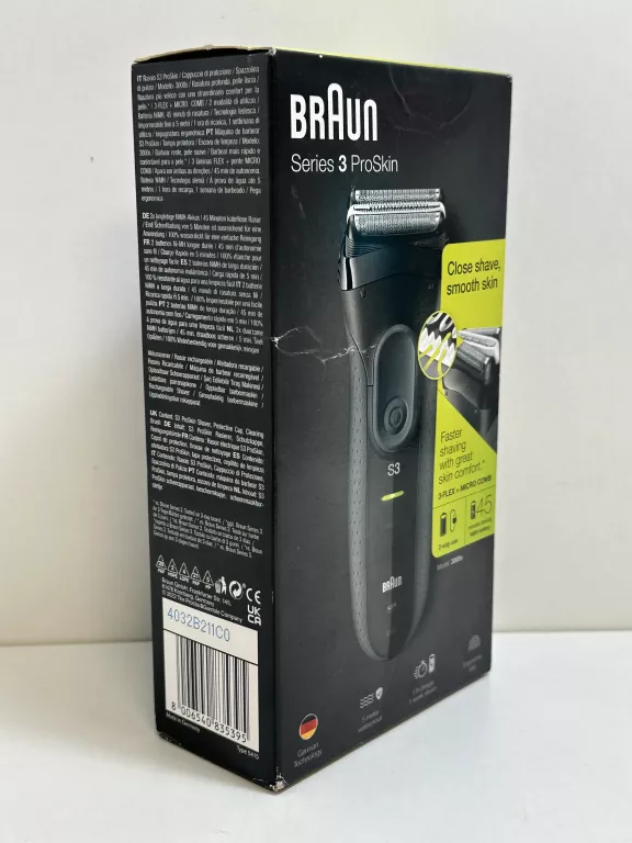 GOLARKA BRAUN SERIES 3000S PRO SKIN 5415 FABRYCZNA WARTO/OKAZJA