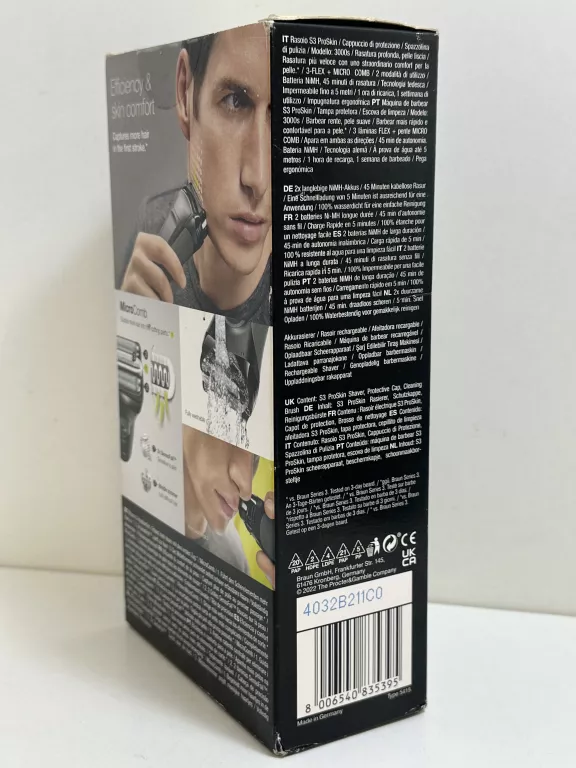 GOLARKA BRAUN SERIES 3000S PRO SKIN 5415 FABRYCZNA WARTO/OKAZJA