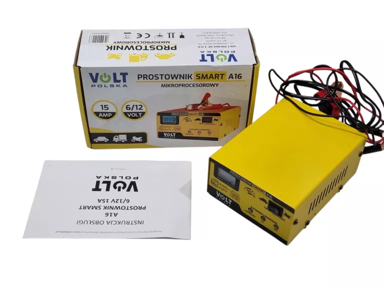 MIKROPROCESOROWY PROSTOWNIK ŁADOWARKA VOLT POLSKA SMART A16