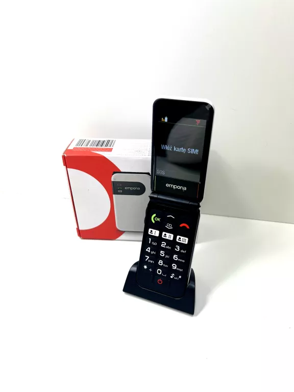 TELEFON KOMÓRKOWY EMPORIA SIMPLICITY GLAM 4G / KOMPLET