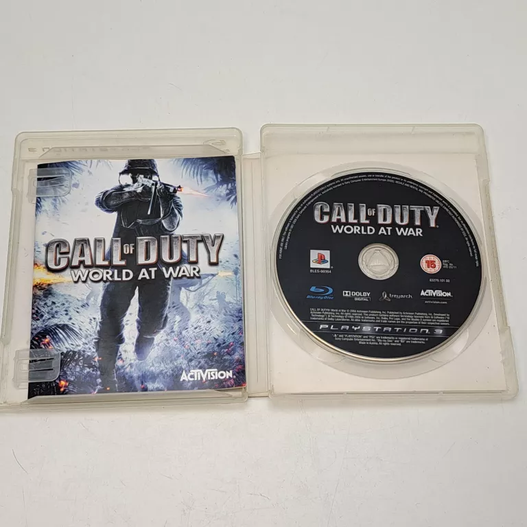 CALL OF DUTY WORLD AT WAR PS3