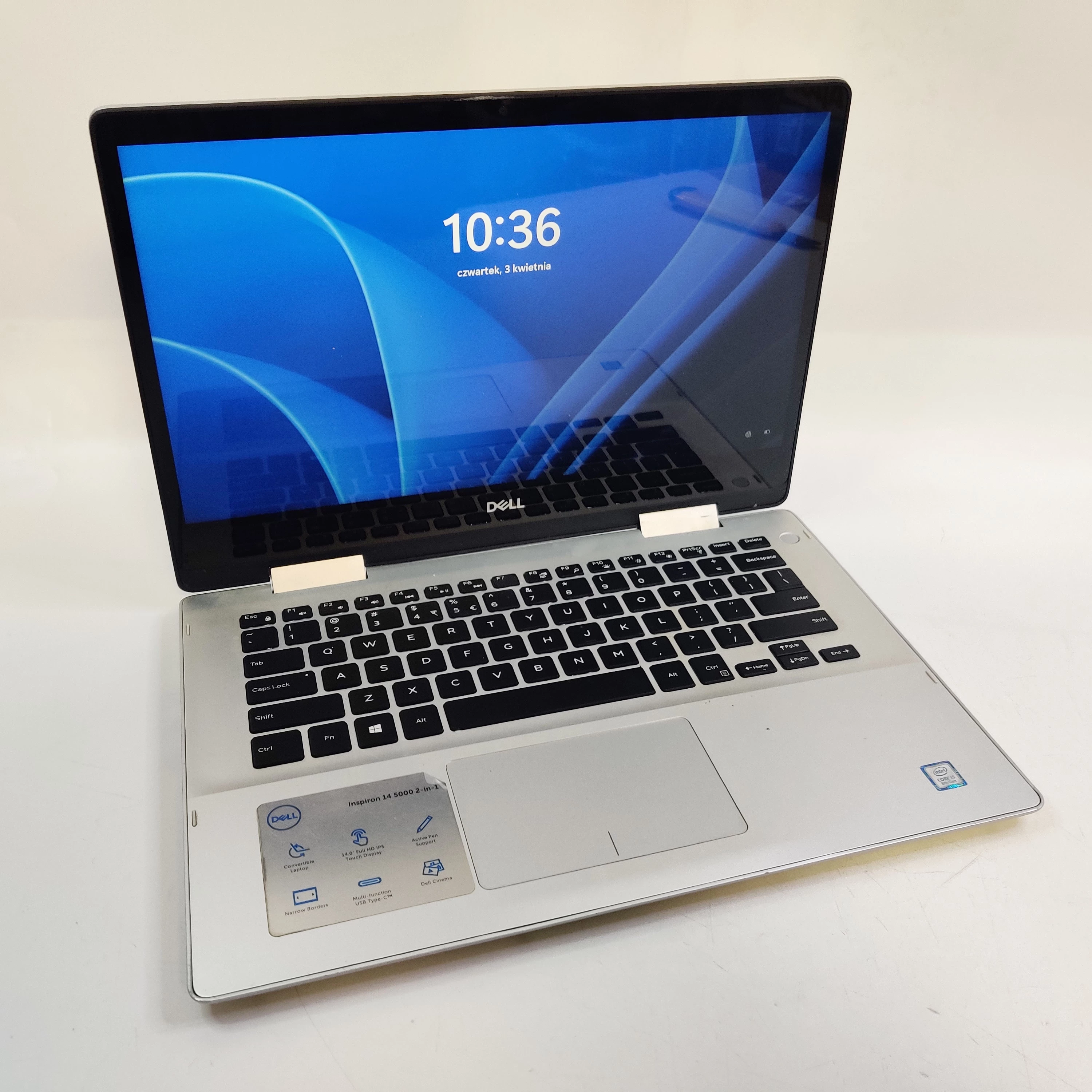 LAPTOP DELL INSPIRON 5482 2IN1; 14 