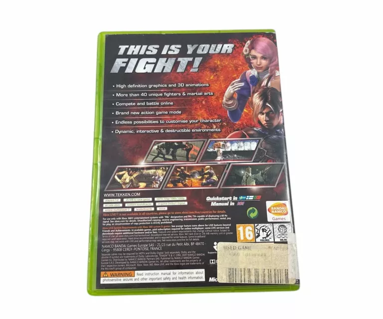 GRA TEKKEN 6 XBOX 360