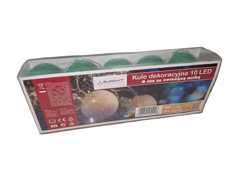LAMPKI / KULE DEKORACYJNE 10 LED