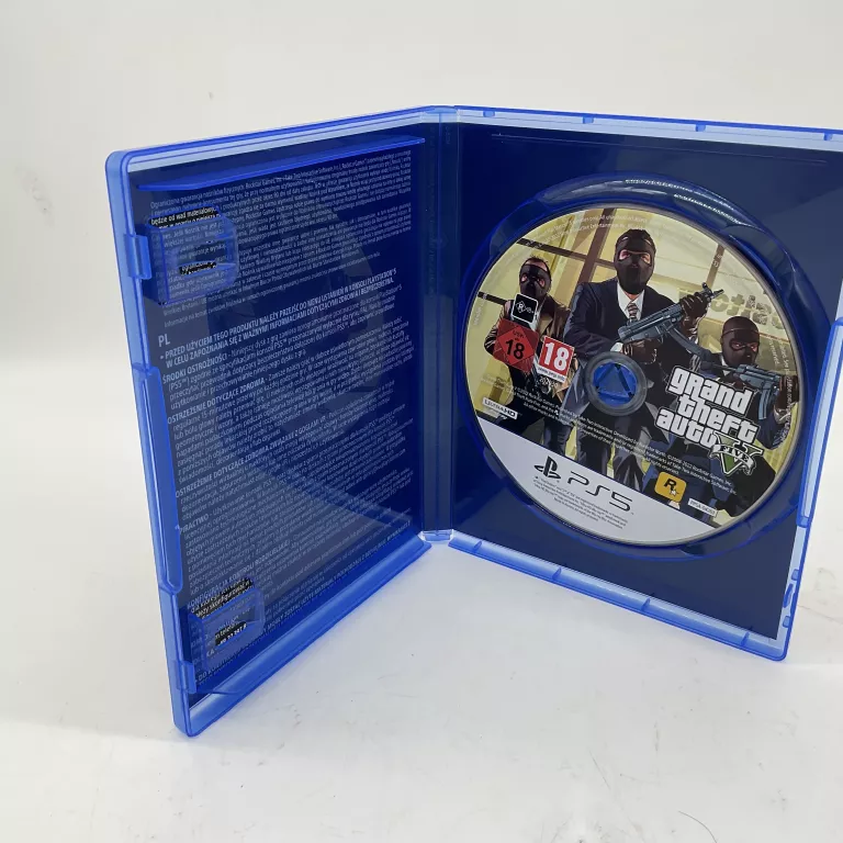 GRA GTA5 PS5 GRAND THEFT AUTO 5 PLAYSTATION 5