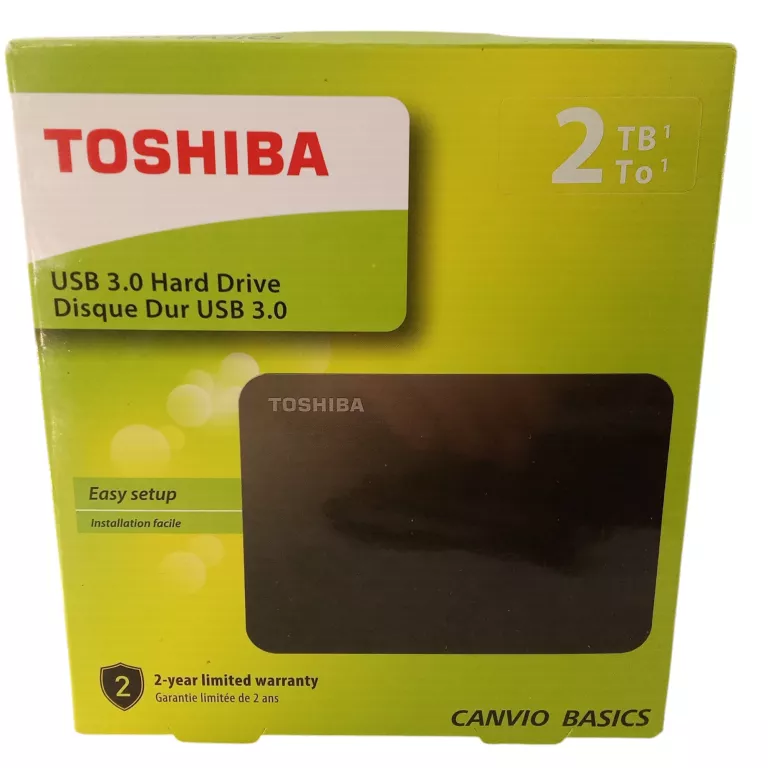 DYSK ZEWNĘTRZNY HDD TOSHIBA CANVIO BASICS 2TB