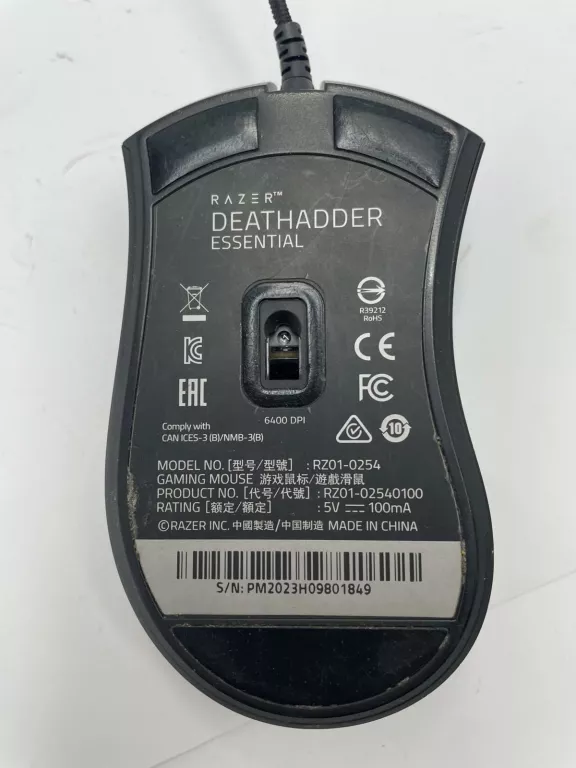 MYSZKA RAZER DEATHADDER ESSENTIAL RZ01-0254