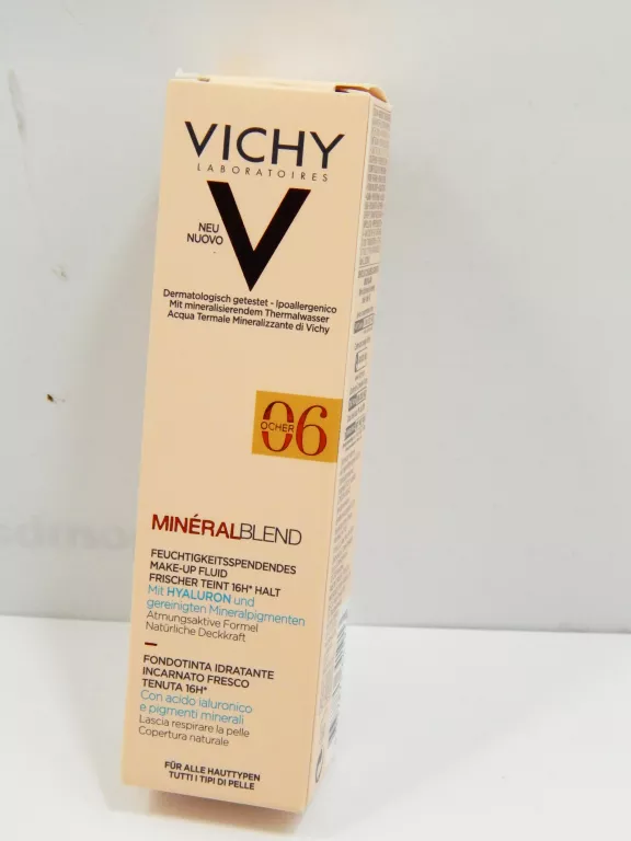VICHY MINÉRALBLEND NATURALNIE KRYJĄCY PODKŁAD NAWILŻAJĄCY ODCIEŃ 06 OCHER