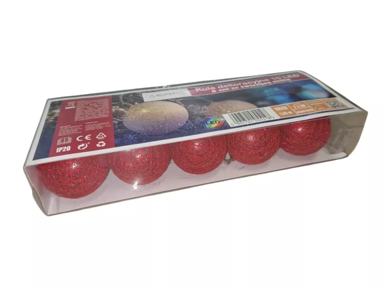 LAMPKI / KULE DEKORACYJNE 10 LED