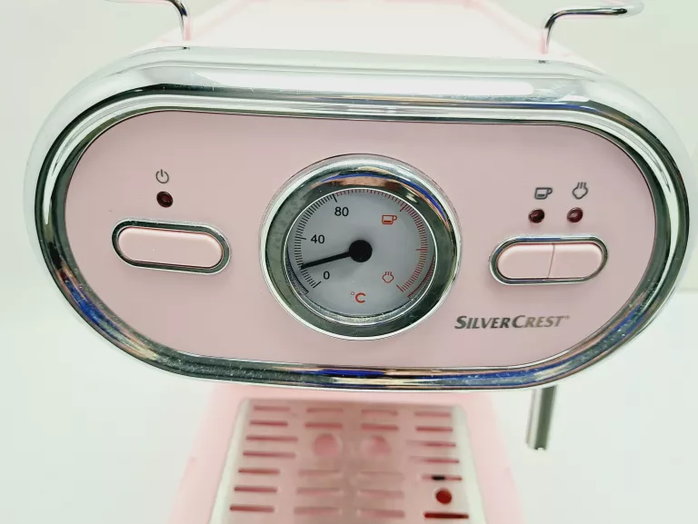 SILVERCREST KITCHEN EKSPRES CIŚNIENIOWY KOLBOWY SEM 1100 D3 RÓŻOWY