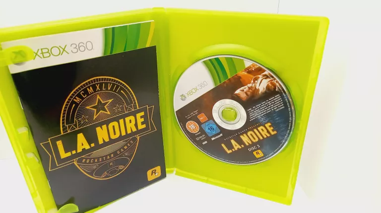 GRA XBOX 360 L.A. NOIRE
