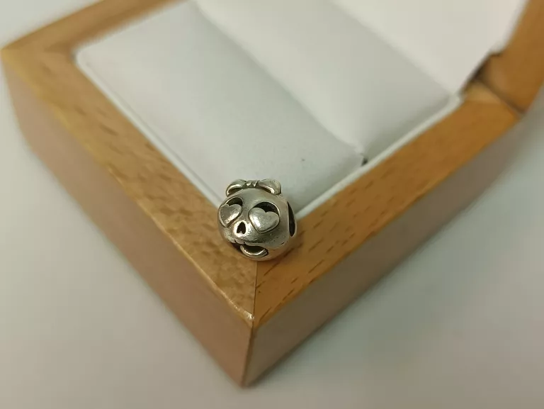 PIĘKNY SREBRNY CHARMS PANDORA PR 925