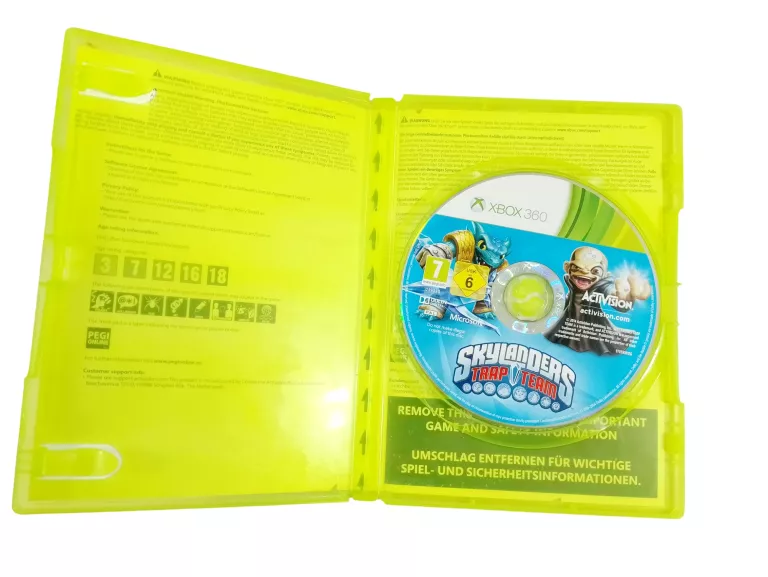 GRA DLA DZIECI NA XBOX 360 SKYLANDERS TRAP TEAM