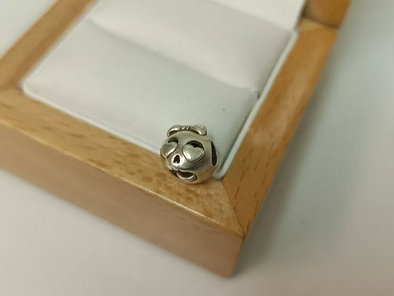PIĘKNY SREBRNY CHARMS PANDORA PR 925