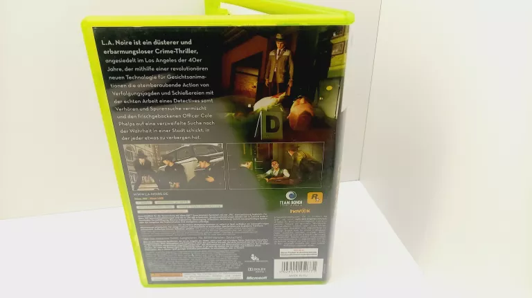 GRA XBOX 360 L.A. NOIRE
