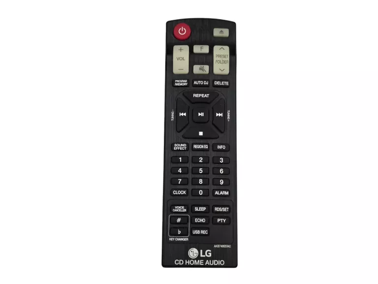 KOMPAKTOWA WIEŻA STEREO LG CJ44 480W + 2 GŁOŚNIKI PILOT