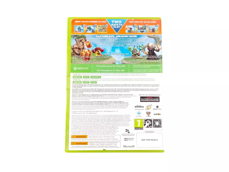 GRA DLA DZIECI NA XBOX 360 SKYLANDERS TRAP TEAM