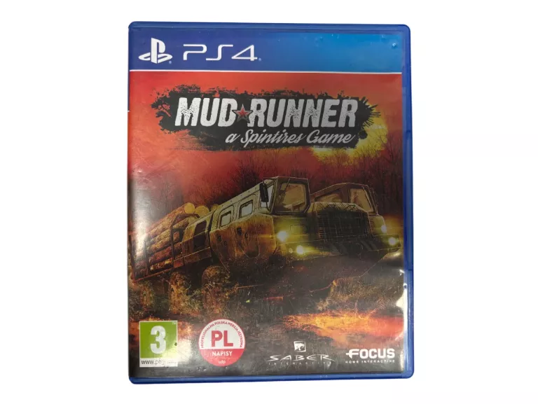GRA NA PLAYSTATION 4 (PS4) MUD RUNNER ASPINTIRES GAME POLSKIE NAPISY