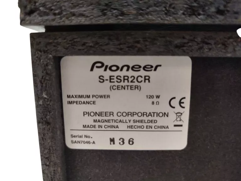 KINO DOMOWE PIONEER VSX-323 HDMI + S-ESR2-LR 150W + S-ESR2CR 120W
