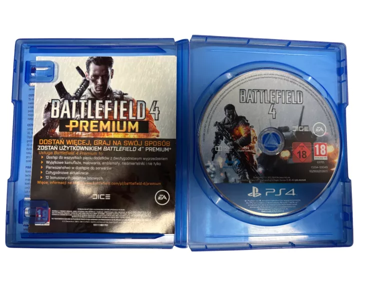 GRA NA PLAYSTATION 4 (PS4) BATTLEFIELD 4 POLSKA WERSJA!