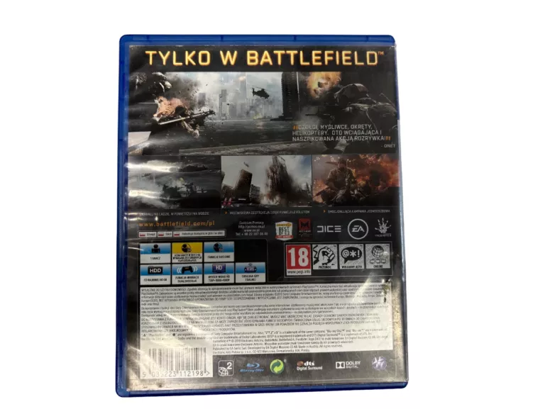 GRA NA PLAYSTATION 4 (PS4) BATTLEFIELD 4 POLSKA WERSJA!