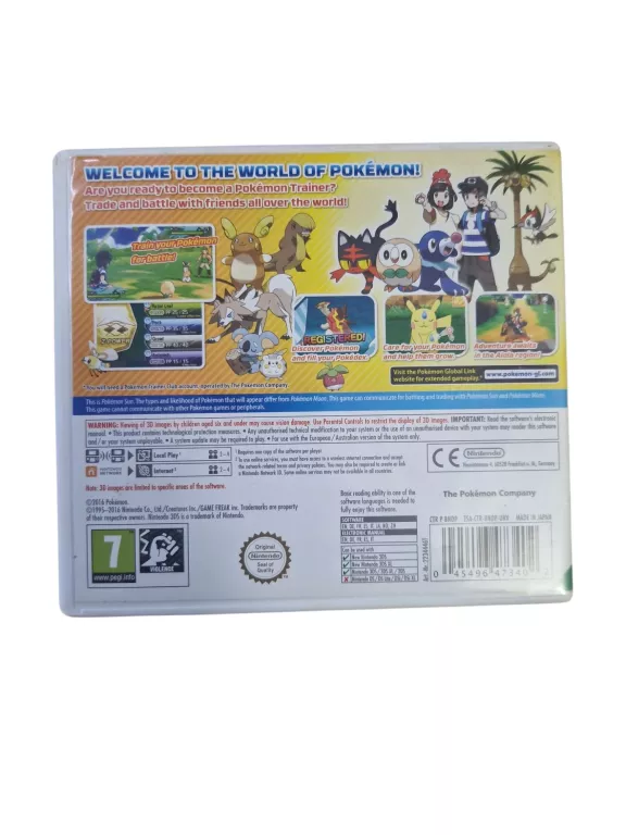GRA POKEMON SUN NINTENDO 3DS