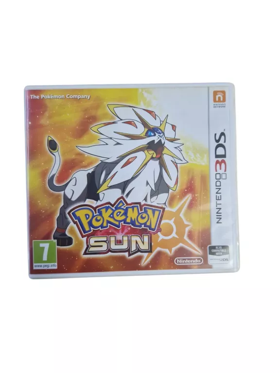 GRA POKEMON SUN NINTENDO 3DS