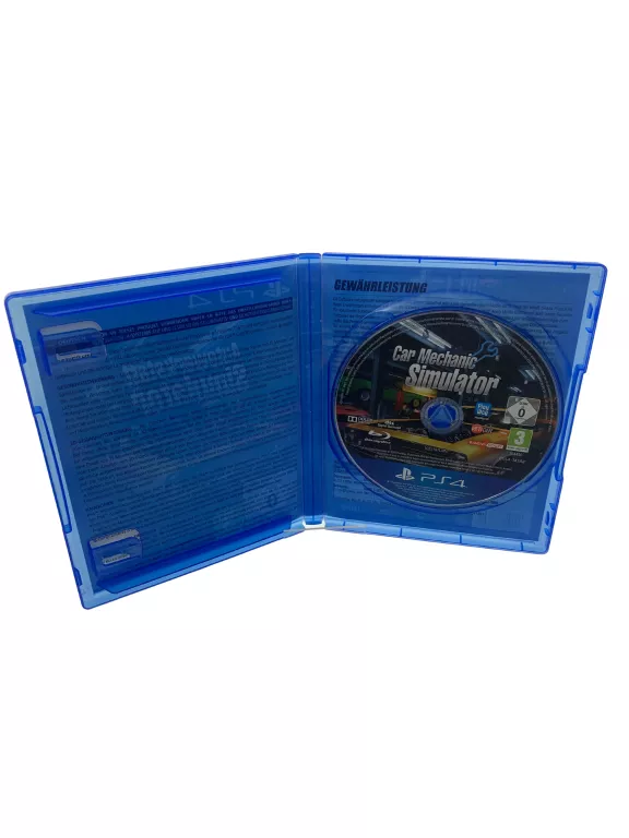 GRA NA PS4 SYMULATOR WARSZTATU WERSJA NIEMIECKA