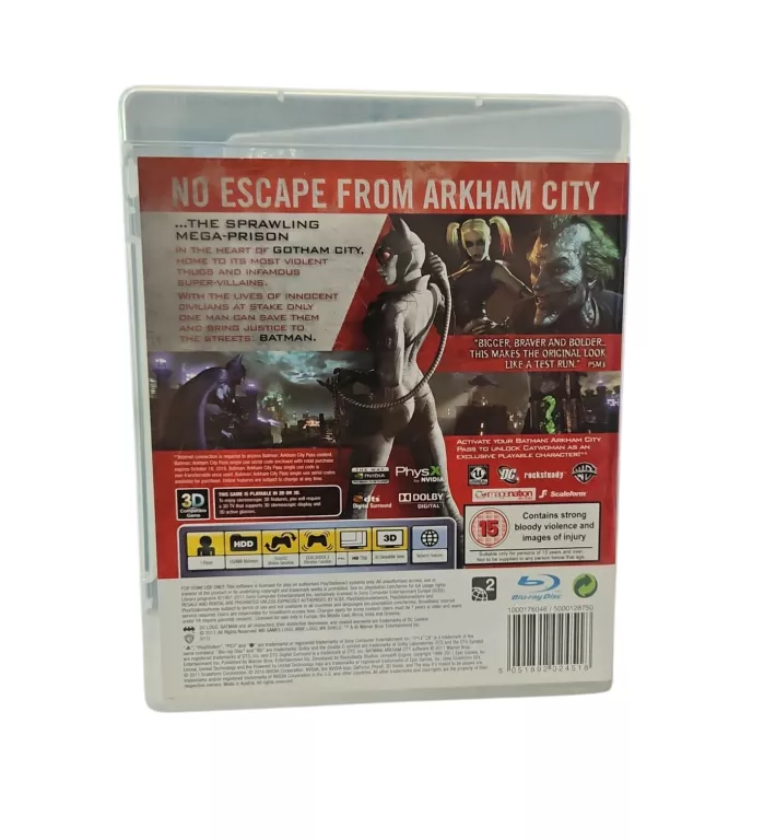 BATMAN ARKHAM CITY SONY PLAYSTATION 3