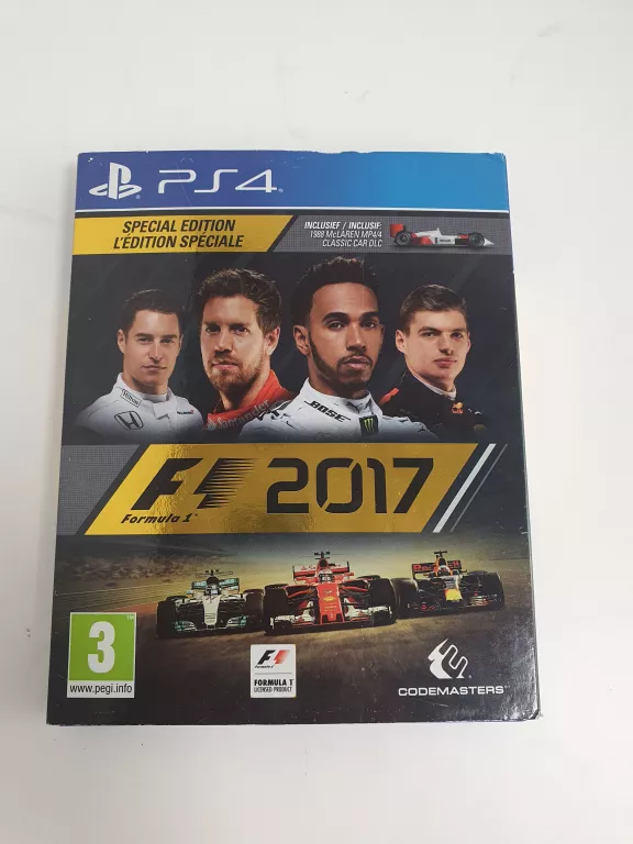 GRA NA PS4 F1 2017