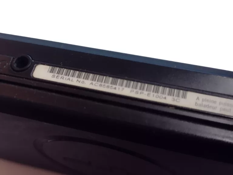 KONSOLA SONY PSP E-10004 STREET CB + ZESTAW GIER