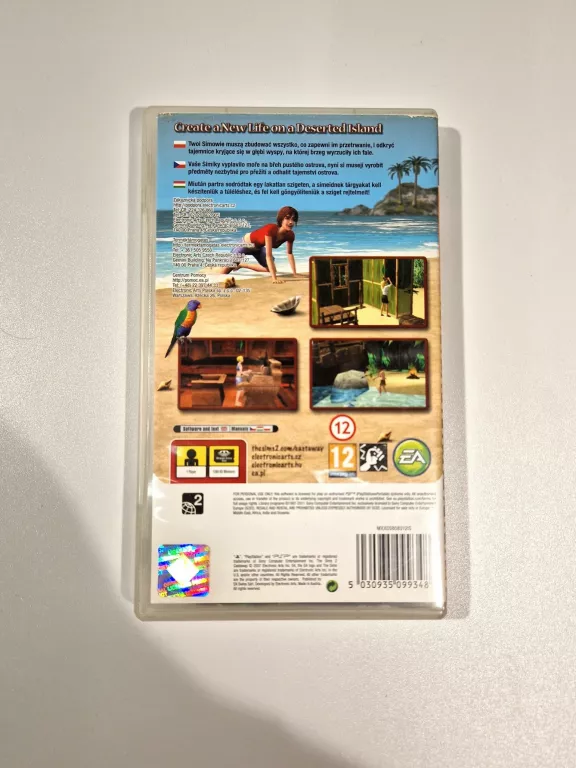 GRA NA PSP THE SIMS 2 CASTAWAY