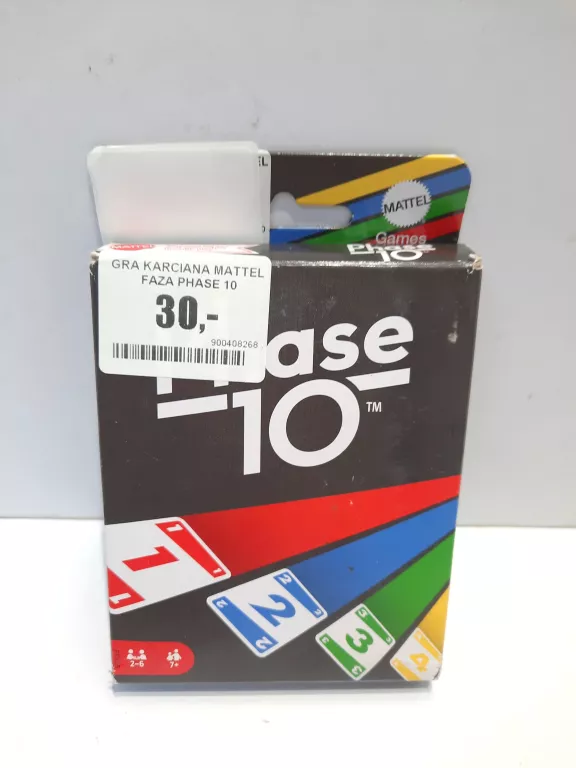 GRA KARCIANA MATTEL FAZA PHASE 10