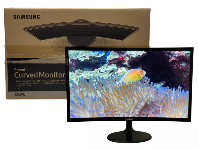 MONITOR SAMSUNG C24F390FHU 24" 1920X1080PX 4 MS CURVED