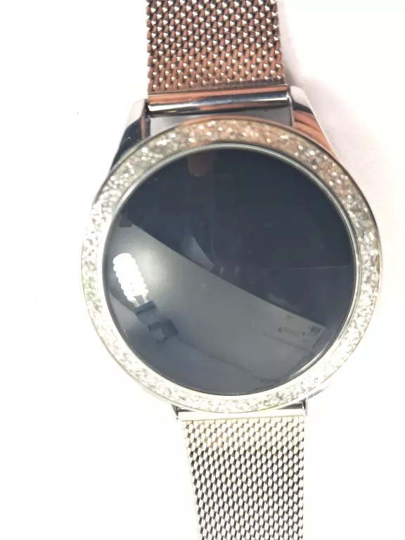SMARTWATCH KW20 SREBNY Z CYRKONIAMI
