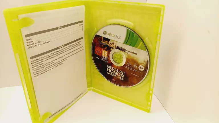 GRA XBOX 360 MEDAL OF HONOR WARFIGHTER