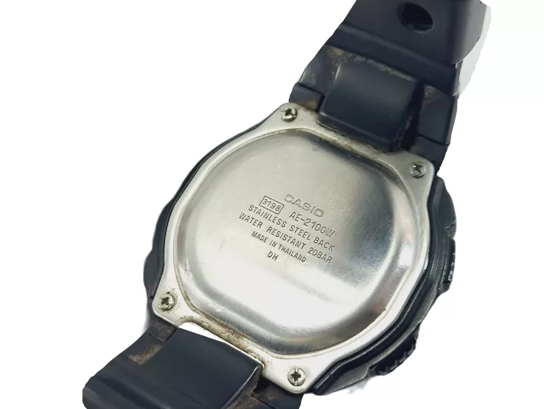 ZEGAREK MĘSKI NARĘCZNY CASIO AE 2100W WR200M CZARNY SPORTOWY