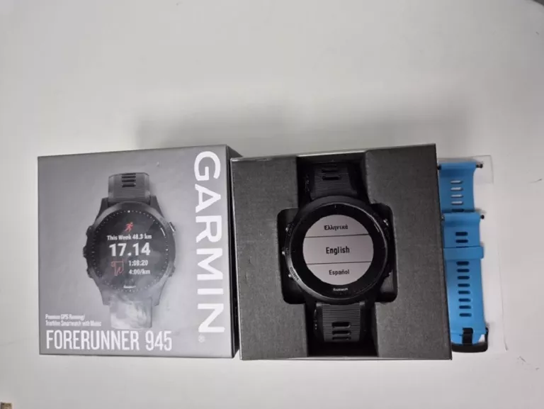 ZEGAREK GARMIN FORERUNNER 945 Z OPAKOWANIEM I ORYGINALNĄ PASKĄ