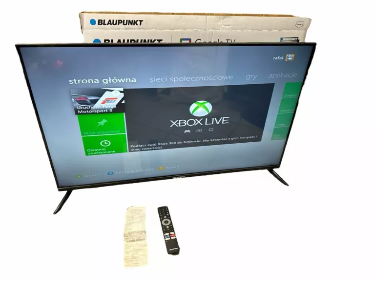 TELEWIZOR BLAUPUNKT SMART TV 43UBG6000S 4K ULTRA HD 43" HDR LCD DOLBY ATOM