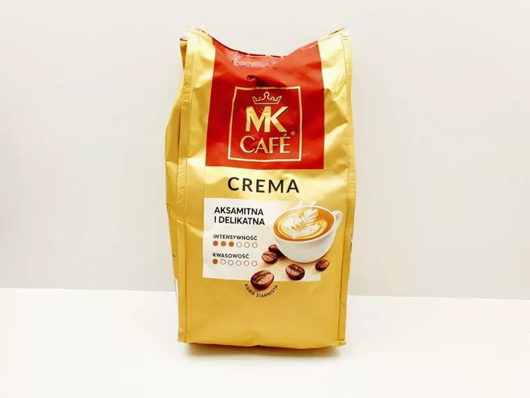 KAWA ZIARNISTA MK CAFE CREMA KAWA MIESZANA ARABICA ROBUSTA 1KG