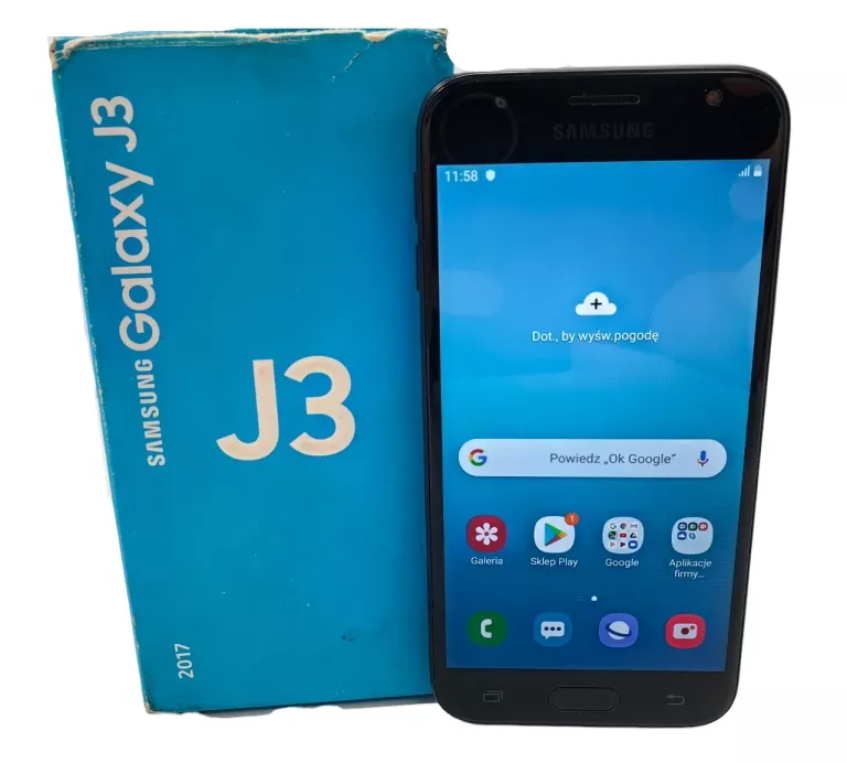 SAMSUNG GALAXY J3 2017 DUOS 2/16GB CZARNY