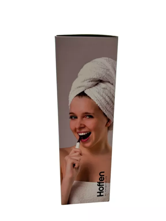 SZCZOTECZKA SONICZNA ELEKTRYCZNA HOFFEN BIAŁA DO MYCIA ZĘBÓW