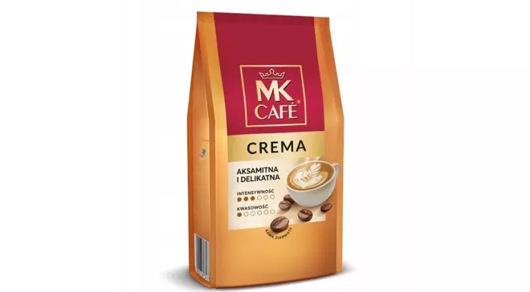 KAWA ZIARNISTA MK CAFE CREMA KAWA MIESZANA ARABICA ROBUSTA 1KG